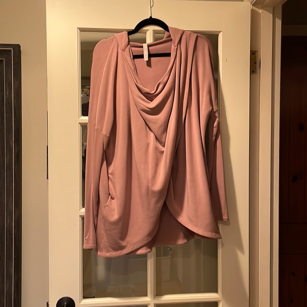 Athleta Purana Wrap Sweatshirt M